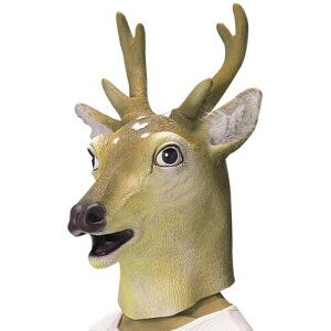 鹿の被り物 アニマルマスク 仔鹿