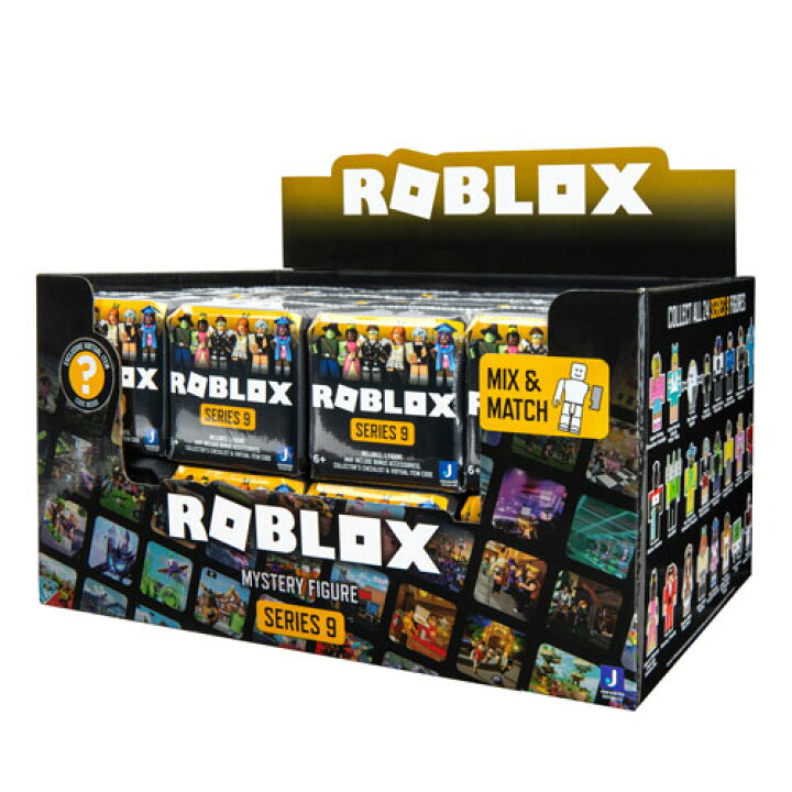 楽天市場】ROBLOX ロブロックス ミステリーフィギュア シリーズ9 BOX 