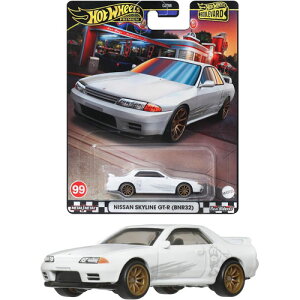 Hot Wheels �z�b�g�E�B�[�� �u�[���o�[�h ���Y�X�J�C���C�� GT-R (BNR32) HRT74