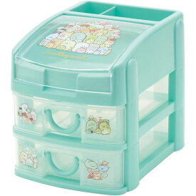 【在庫処分品!】 すみっコぐらし (あつまるんです) ミニチェスト 卓上小物入れ 収納ケース 収納ボックス CHE3N