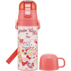 �n���[�L�e�B (Fancy Snacks Sweets �T�����I) ���� 2WAY�X�e�����X���� �R�b�v�t�� 430ml�`470ml SKDC4