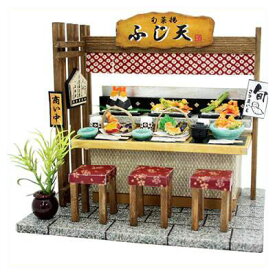 【送料無料!】 ビリーの手作りドールハウスキット にほんのごちそう 和食キット「 天ぷら屋 」