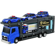 【送料無料!】 トミカワールド トミカポリス出動! ポリスキャリアカーセット (キャリアカー + トミカ4台…
