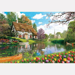 【送料無料!】 ジグソーパズル 300ピース ドミニク・デイヴィソン ブルーミングウォーターウェイ 300-296