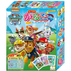【送料無料!】 かるた パウ・パトロール (ひらがなひょう付き)