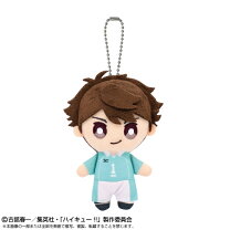 楽天市場】ハイキュー!! にとたん ボールチェーン付ぬいぐるみ 及川の通販 