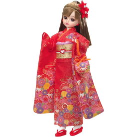 【送料無料!】 リカちゃん ドール LD-30 Kimonoリカちゃん 紅 (着物リカちゃん)