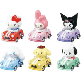 【送料無料!】 ドリームトミカ TOMICA TUNES SANRIO CHARACTERS Vol.1 (トミカチューンズ サンリオキャラクターズ) DP-BOX [1ボックス=6個入り]