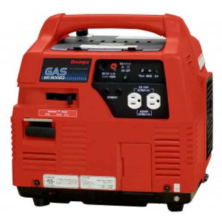 楽天市場】デンヨー GE-900B3 インバーター発電機 カセットガス式 0.9 