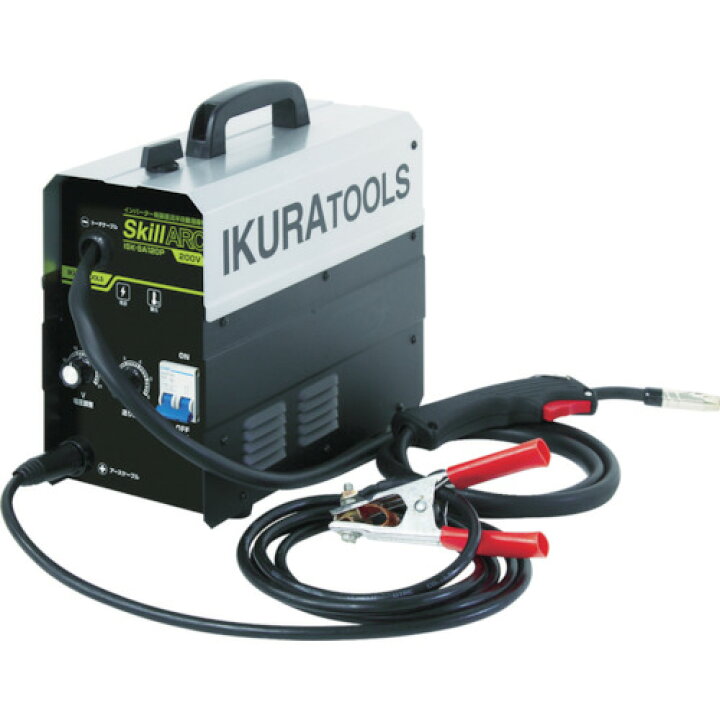 楽天市場】ノンガス半自動溶接機 ISKSA120P 100V 120A対応 育良精機 鉄 