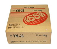 溶接ワイヤー 軟鋼用 YGW12 低電流用 【3営業日以内に出荷】 日鉄住金 ソリッド溶接ワイヤ YM-28 1.2mm 2…
