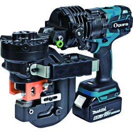 オグラ HPC-NF209WBL 18V コードレス油圧パンチャー φ20mm 穴あけ 複動式 首折れ 360°回転 高出力 現場・工場用