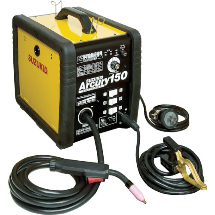 楽天市場】ノンガス半自動溶接機 SAY150N SUZUKID 150A対応 鉄・薄板用 