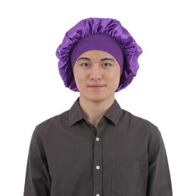 紫 古希 喜寿 帽子のみ 頭巾 古希祝い‎ 70歳 (フリーサイズ, 紫)