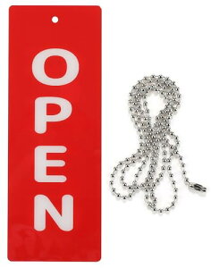 v[g ݂艺 D hAmu tbN h AN `F[60cm (OPEN CLOSED, c22cmx8cm)