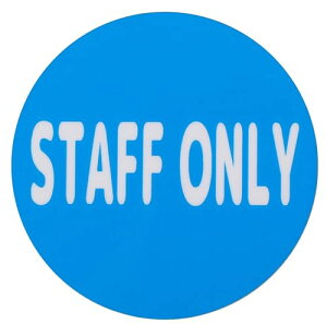 Ԃ SATAFF ONLY CLOSED v[g }Olbg (/, 8cm)