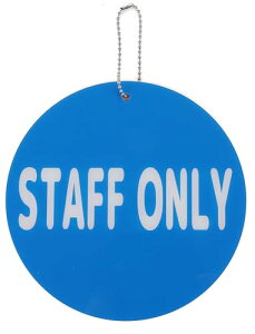 STAFF ONLY CLOSED v[g hAmu ݂艺 `F[ Ԃ (/, 15cmہi`F[ő60cmj)