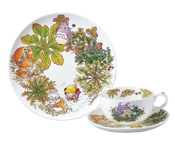 楽天市場】Noritake ボーンチャイナ となりのトトロ おおいぬのふぐり 