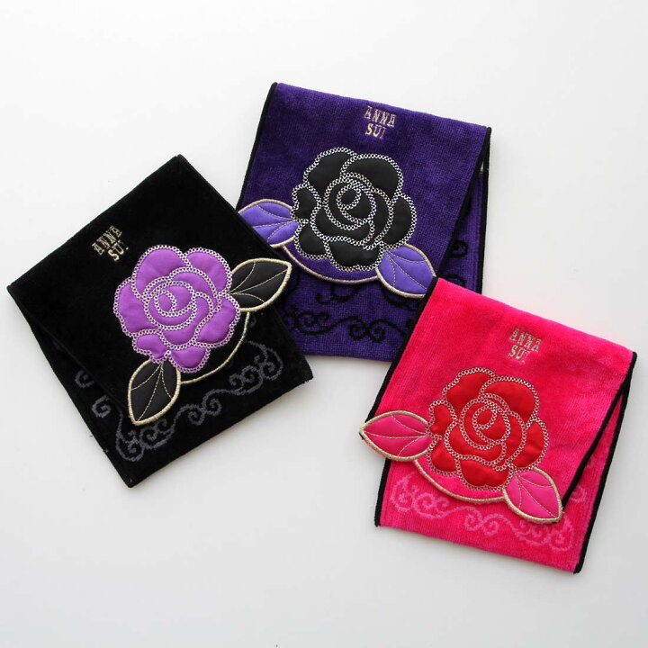 楽天市場】ANNA SUI アナスイ ポケットタオルハンカチーフ ハンカチ  