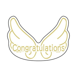 �Î� �v���[���g ���x�� �V�[���@Congratulations�@SM���x���@2H-80�@1�V�[�g21���t�@1��525�����y���[����OK�z