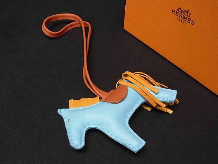 楽天市場】□新品□未使用□ HERMES エルメス ロデオチャームPM レザー  