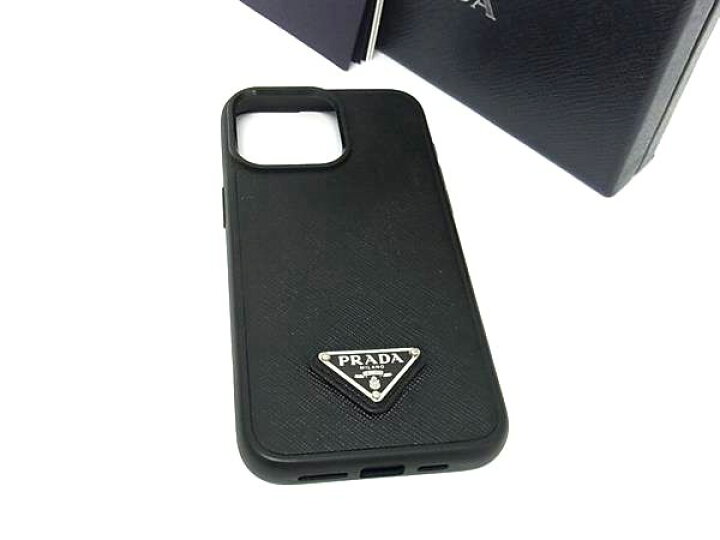 楽天市場】PRADA プラダ 2ZH183 サフィアーノレザー iPhone15ProMax 