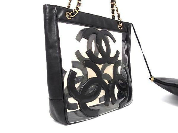 楽天市場】□希少□美品□ CHANEL シャネル トリプルココマーク 