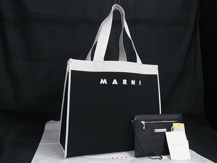 楽天市場】□新品同様□ MARNI マルニ キャンバス ショルダーバッグ  