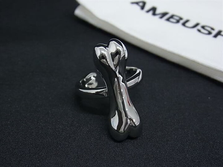 楽天市場】□新品□未使用□ AMBUSH アンブッシュ ボーン 骨 リング 