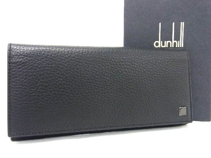 楽天市場】□新品□未使用□ dunhill ダンヒル レザー 二つ折り 長財布 