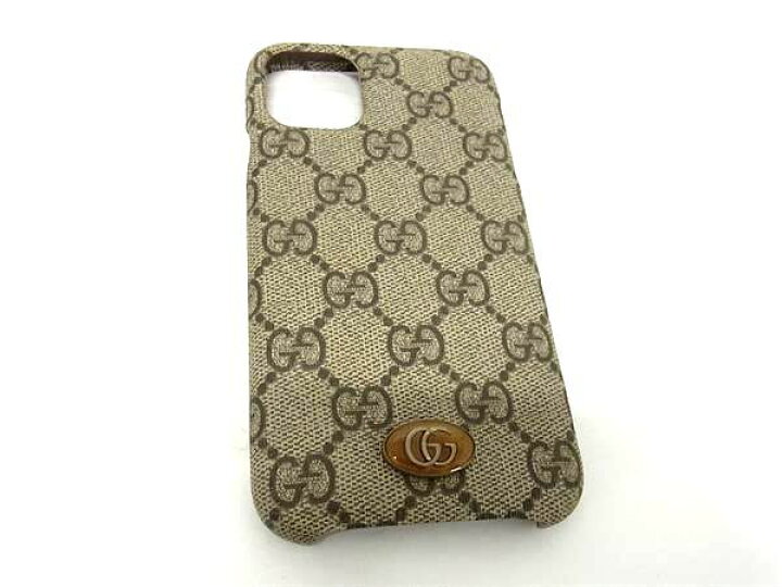 楽天市場】□新品□未使用□ GUCCI グッチ 625710 GG柄 PVC iPhone 11 