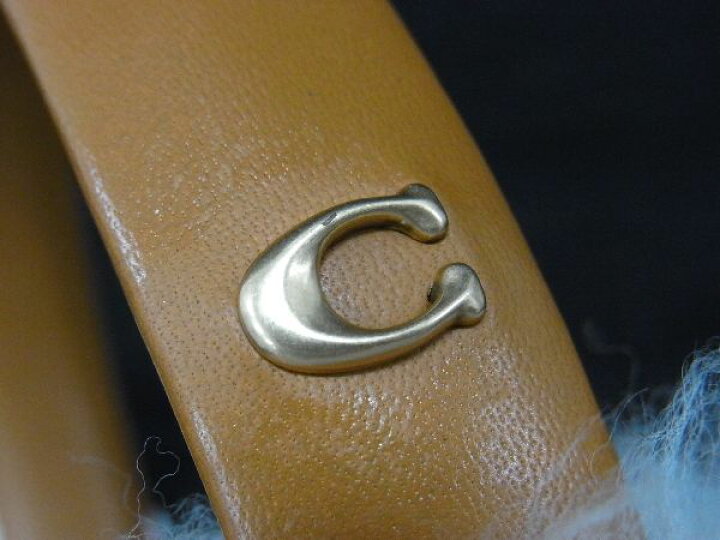 楽天市場】□新品□未使用□ COACH コーチ ウール×シープスキン  