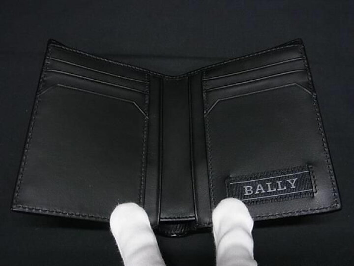 楽天市場】□新品□未使用□ BALLY バリー レザー 二つ折り 財布  