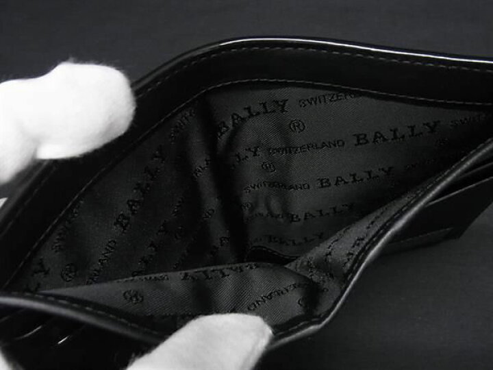 楽天市場】□新品□未使用□ BALLY バリー レザー 二つ折り 財布  