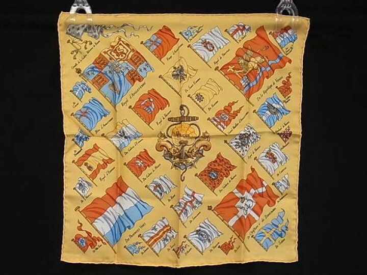 楽天市場】□新品□未使用□ HERMES エルメス PAVOIS【船旗】カレ40  