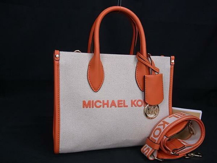 楽天市場】□新品□未使用□ MICHAEL KORS マイケルコース キャンバス 