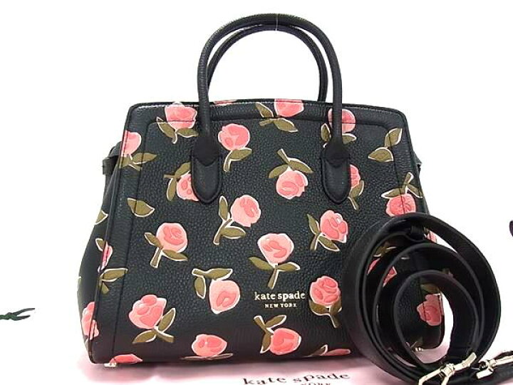 楽天市場】□新品□未使用□ kate spade ケイトスペード レザー 花柄 