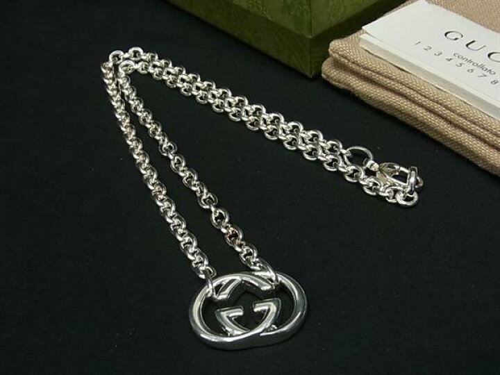 楽天市場】□極美品□ GUCCI グッチ インターロッキングG SV925 