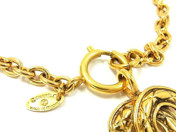 楽天市場】□極美品□ CHANEL シャネル ココマーク 3857 ネックレス 