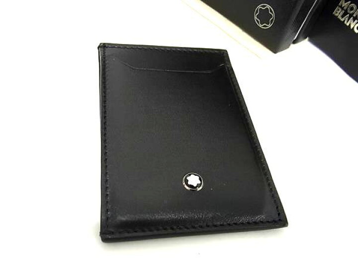 楽天市場】□新品□未使用□ MONT BLANC モンブラン レザー カード  
