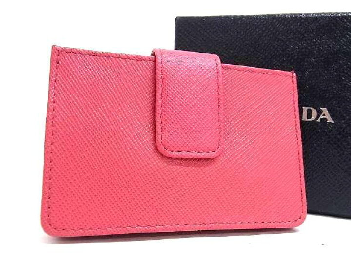 楽天市場】□新品□未使用□ PRADA プラダ サフィアーノレザー カード 