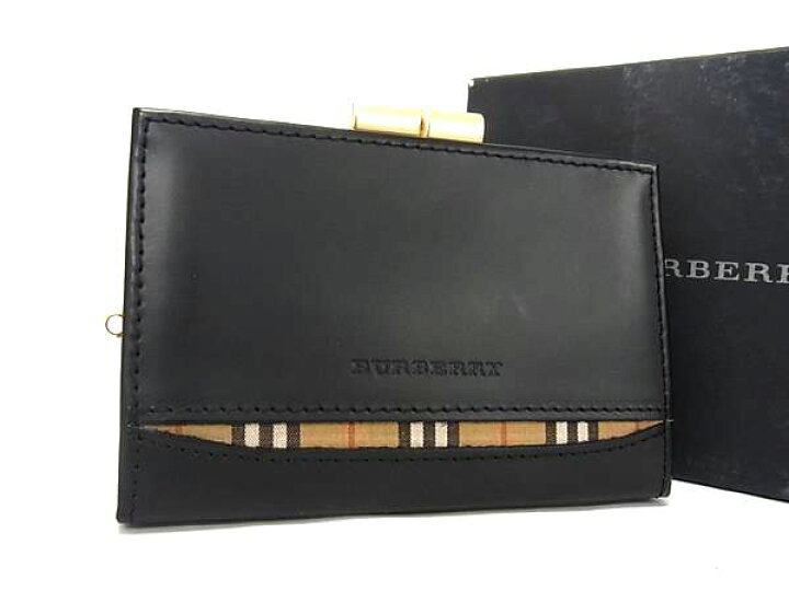 楽天市場】□新品□未使用□ BURBERRY バーバリー ノバチェック レザー 