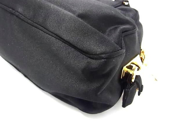 楽天市場】□極美品□ PRADA プラダ BL0444 サテン 2WAY ハンドバッグ 