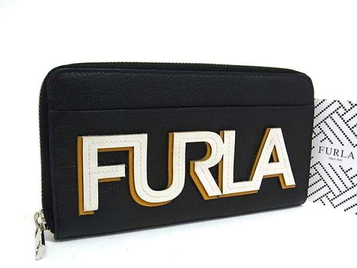 楽天市場】□新品同様□ FURLA フルラ レザー ラウンドファスナー 長 