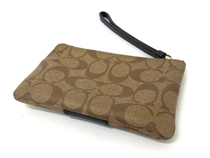 楽天市場】□美品□ COACH コーチ F58035 シグネチャー PVC×レザー 