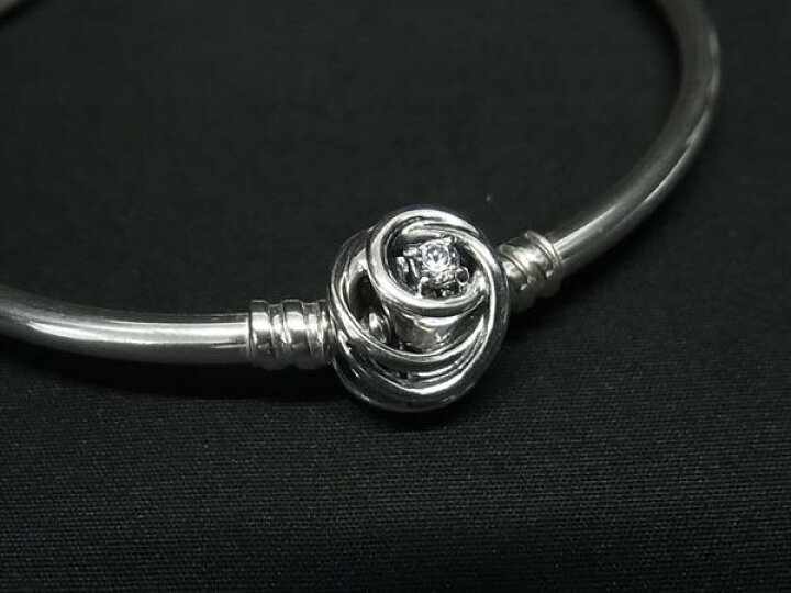 楽天市場】□新品□未使用□ PANDORA パンドラ SV925 ラインストーン 