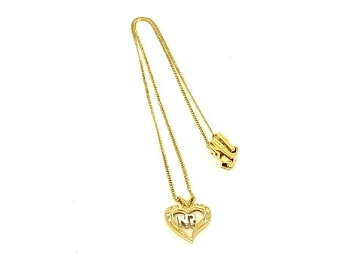 楽天市場】□美品□ NINA RICCI ニナリッチ ラインストーン ハート 