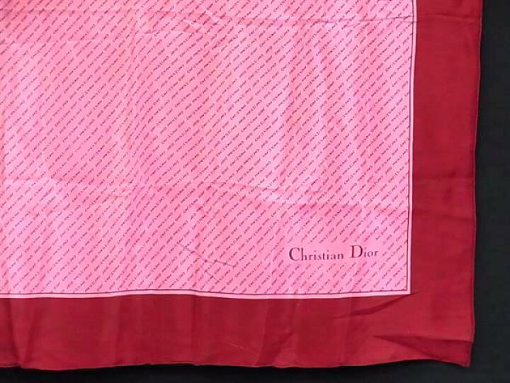 楽天市場】ChristianDior クリスチャンディオール シルク100% 大判 