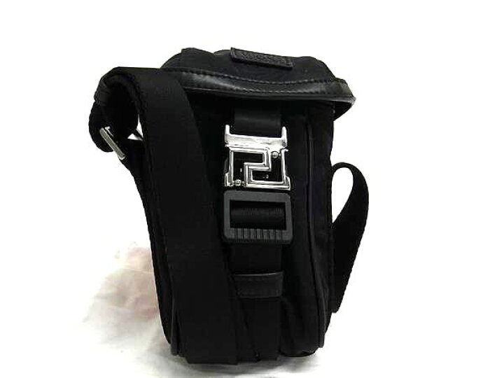 楽天市場】□極美品□ VERSACE ヴェルサーチ グレカ ナイロン クロス  