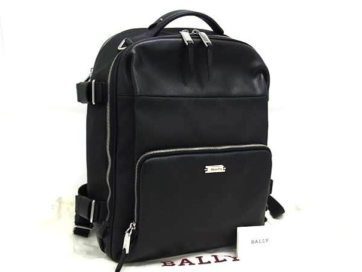 楽天市場】□新品□未使用□ BALLY バリー PVC×レザー リュックサック 